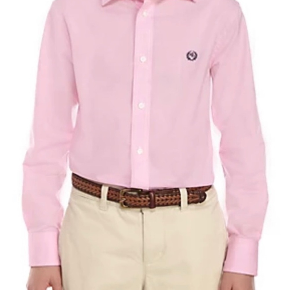 Ralph Lauren Kids Pink Button-Down Shirt